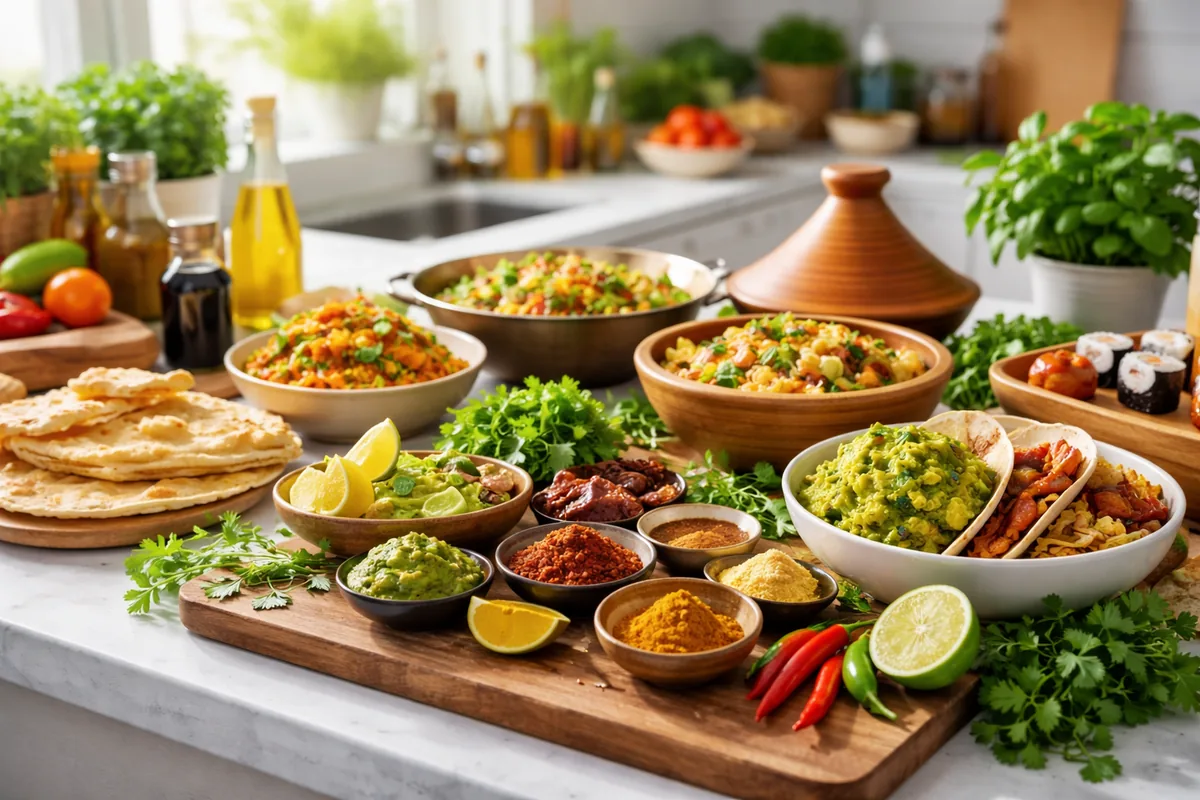 Savourer les saveurs du monde dans votre cuisine