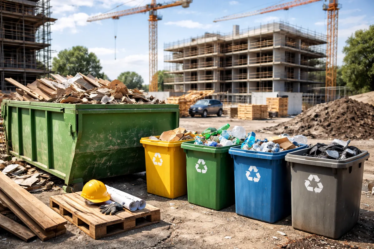 La gestion des déchets dans la construction durable