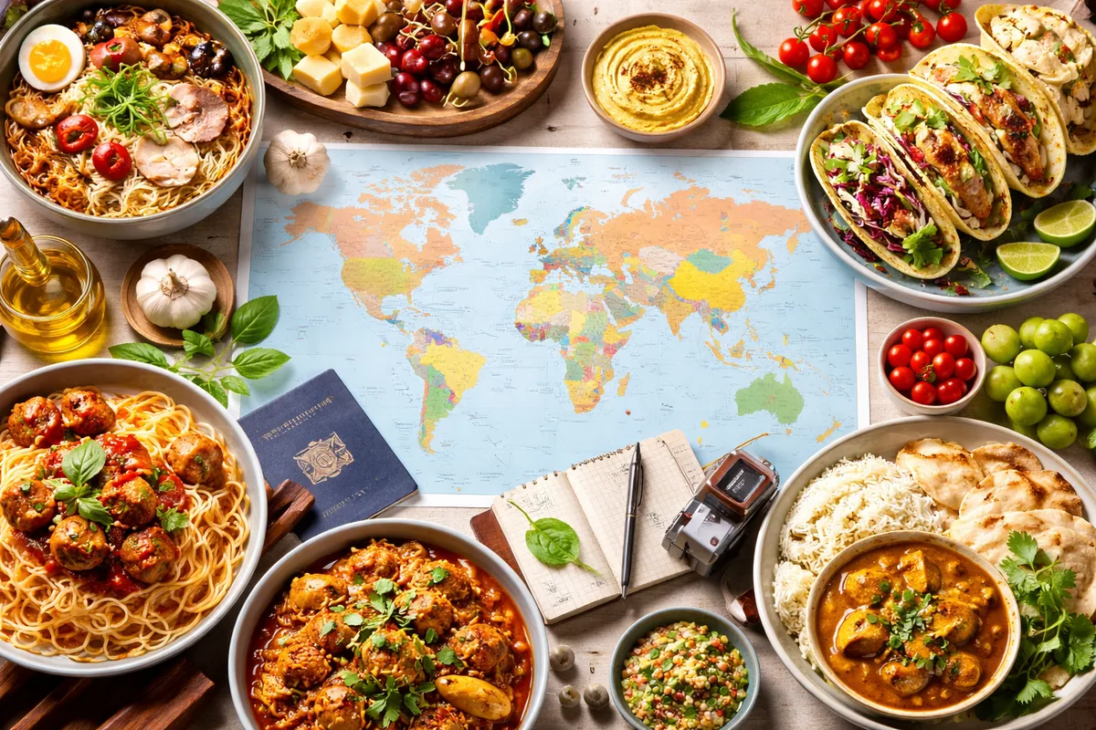 Comment préparer un voyage culinaire autour des cuisines du monde